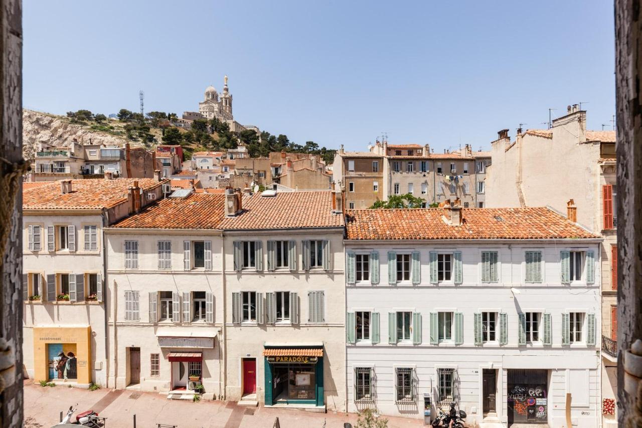 La Bonne Mere - Superbe Appartement Vue Notre Dame Марсель Екстер'єр фото